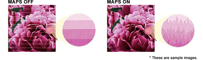 Mimaki Advanced Pass System 4 (MAPS4) reduces banding