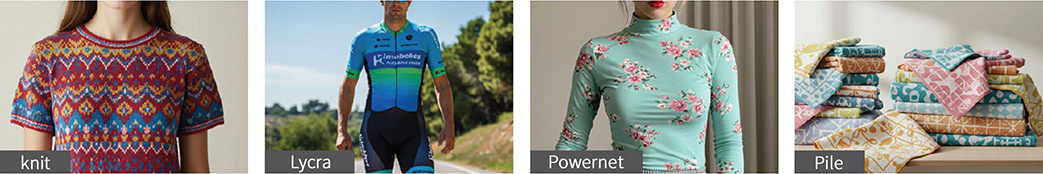 Tx330-1800B apparel application example