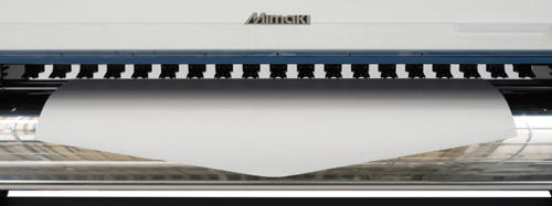 Automatic media cutting "V-shape cutting function"