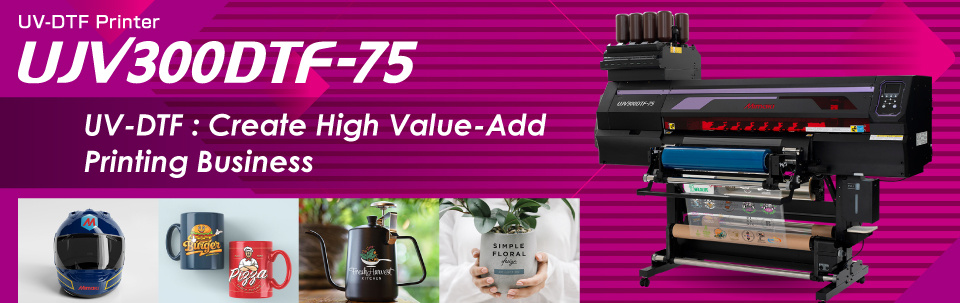 UJV300DTF-75 | UV-DTF Printer